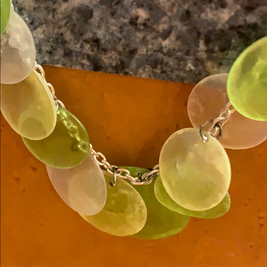 Lime Green Necklace Lime Green Necklace